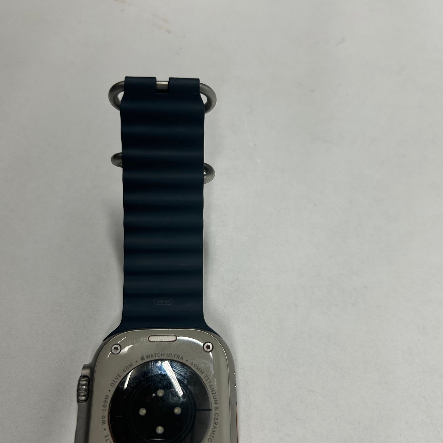 Unlocked Apple Watch Ultra 2 49MM Blue Titanium Blue Ocean Band MREG3LL/A