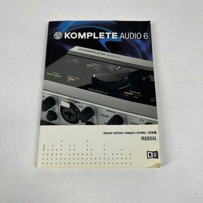 Native Instruments Komplete Audio 6 USB Audio Interface