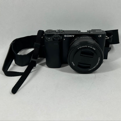 Sony Alpha A6000 24.3MP APS-C 16-50mm Lens Camera 556 Shutter Count