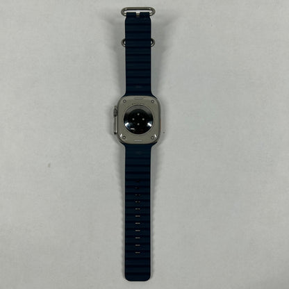 Unlocked Apple Watch Ultra 2 49MM Titanium Blue Ocean Band MREG3LL/A