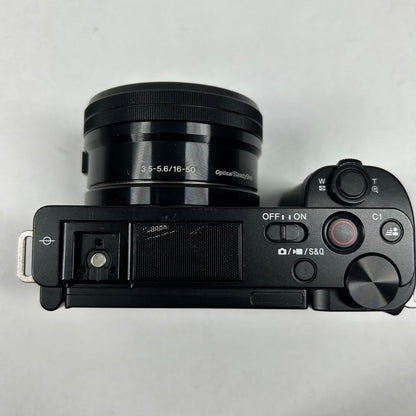 Sony ZV-E10 24.2MP Mirrorless Digital Camera 153 Shutter Count