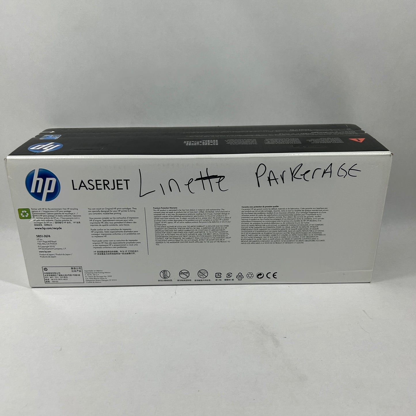 New HP 659X W2010X Black Toner Cartridge