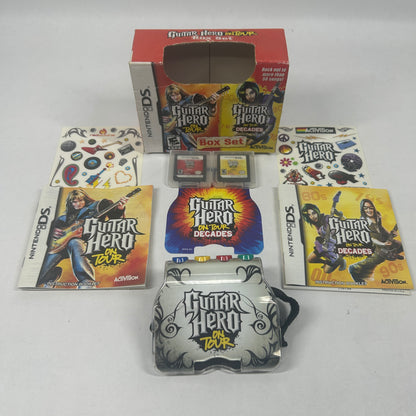 Guitar Hero On Tour & On Tour Decades Box Set (Nintendo DS, 2008)