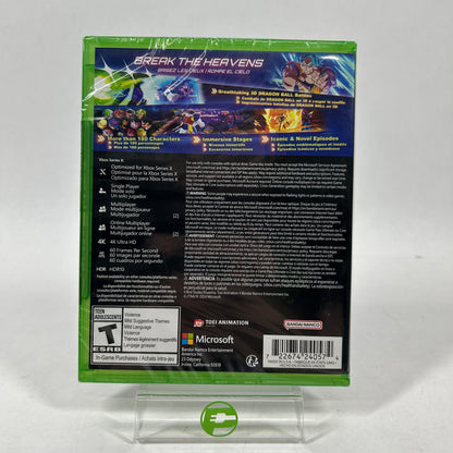New Dragon Ball: Sparking Zero (Microsoft Xbox Series X, 2024)