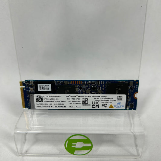Intel 2280mm Optane Memory H10 512GB M.2 NVMe Gen 3.0 x 4 SSD HBRPEKNX0202AH