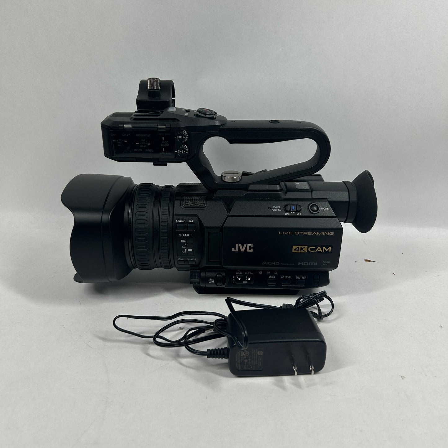 JVC Digital8 Camcorder 4K Video Camcorder GY-HM250U