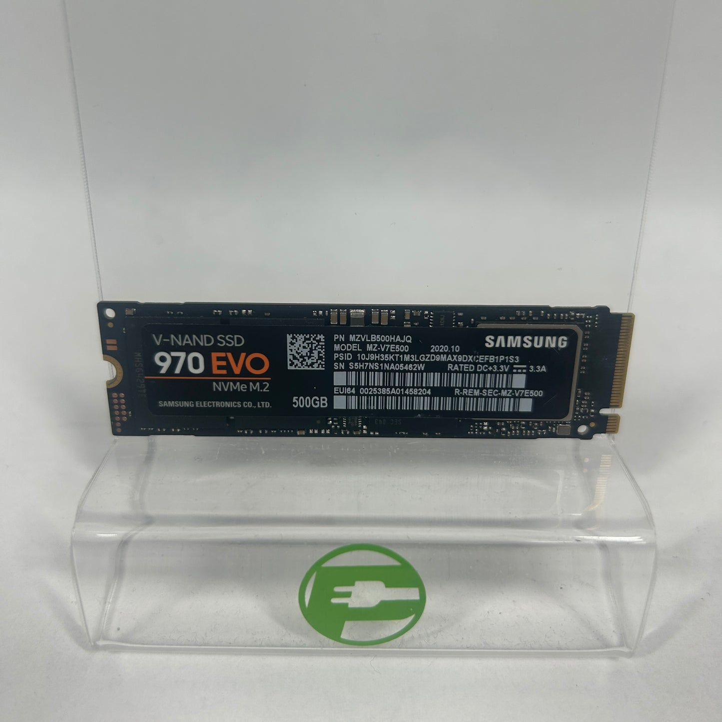 Samsung 2280mm 970 EVO 500GB M.2 NVMe Gen 3.0 x 4 SSD MZ-V7E500