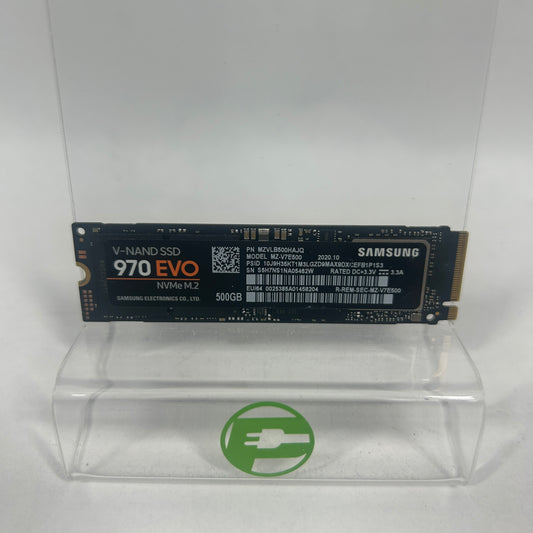 Samsung 2280mm 970 EVO 500GB M.2 NVMe Gen 3.0 x 4 SSD MZ-V7E500