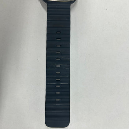 Unlocked Apple Watch Ultra 2 49MM Blue Titanium Blue Ocean Band MREG3LL/A