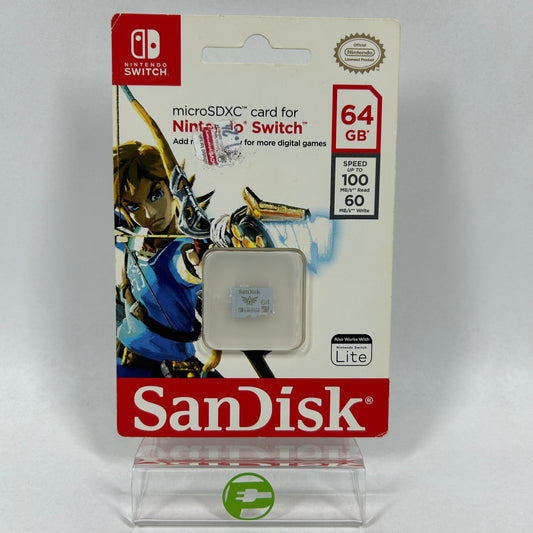 New SanDisk 64GB microSDXC Card SDSQXBO-O64G-APCZN