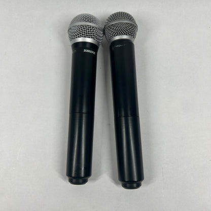Shure BLX2 Wireless Microphone PG58 Set of 2