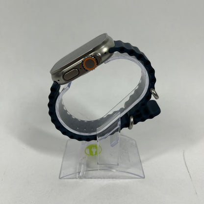 Unlocked Apple Watch Ultra 2 49MM Titanium Blue Ocean Band MREG3LL/A