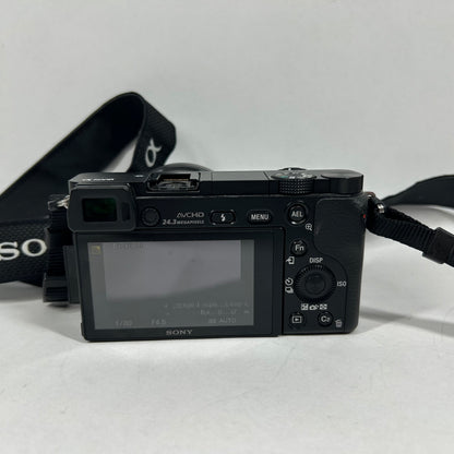 Sony Alpha A6000 24.3MP APS-C 16-50mm Lens Camera 556 Shutter Count