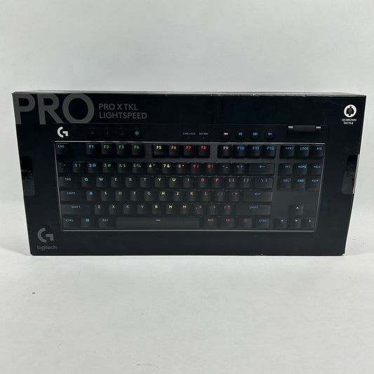 New Logitech Pro x TKL Tactile Gaming Keyboard 920-012127
