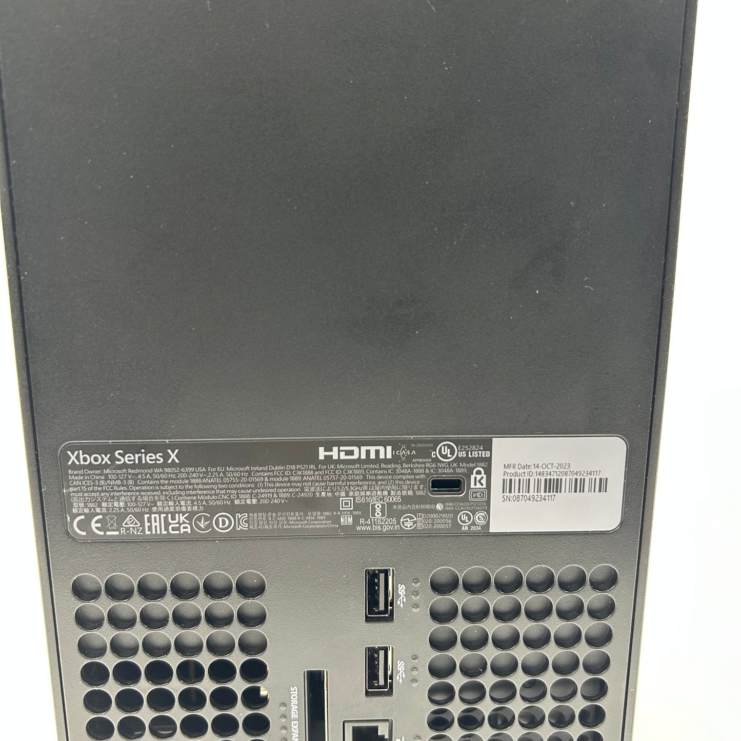 Microsoft Xbox Series X 1TB Console Gaming System Carbon Black 1882