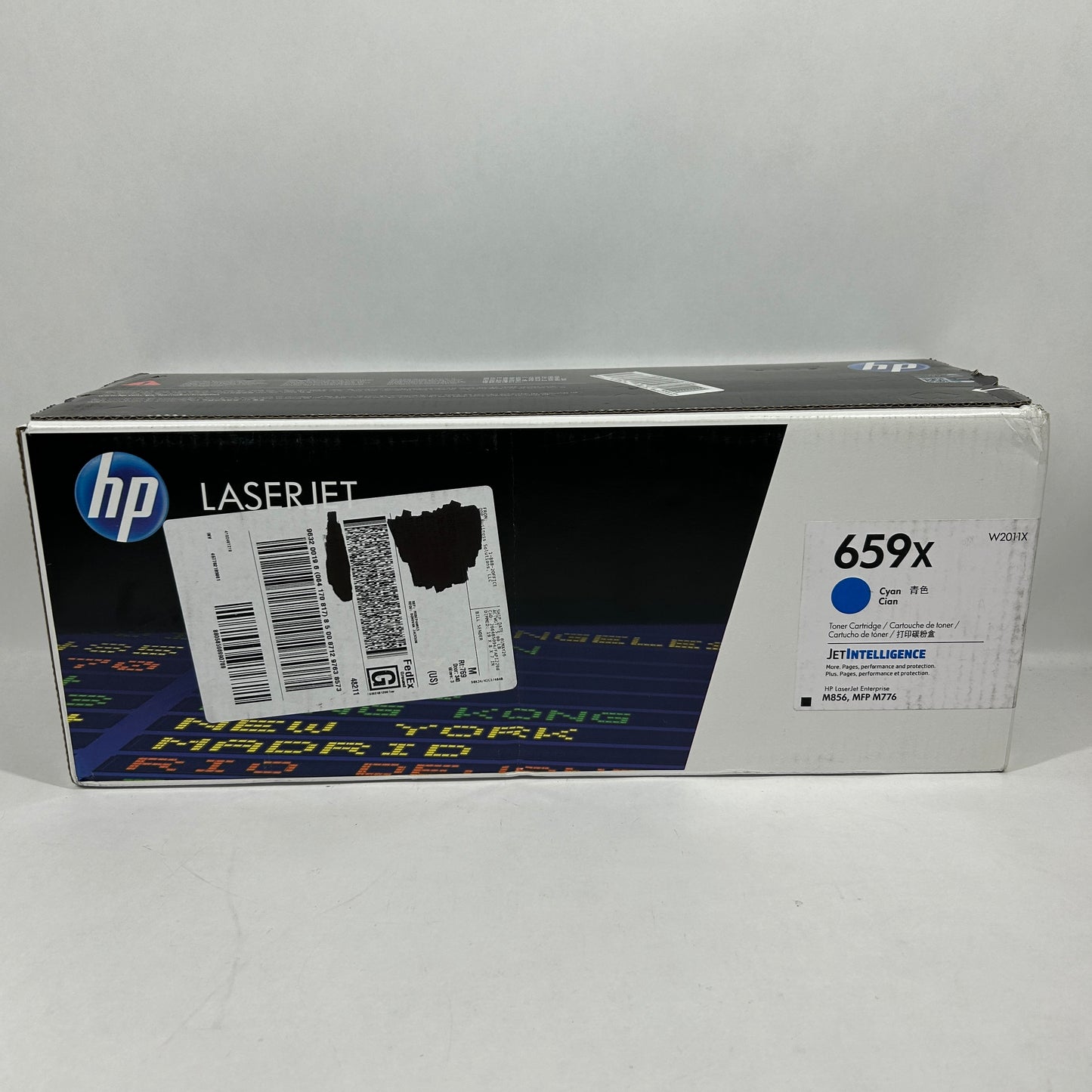New HP 659X W2011X Cyan Toner Cartridge