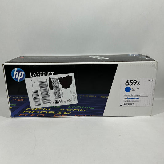 New HP 659X W2011X Cyan Toner Cartridge