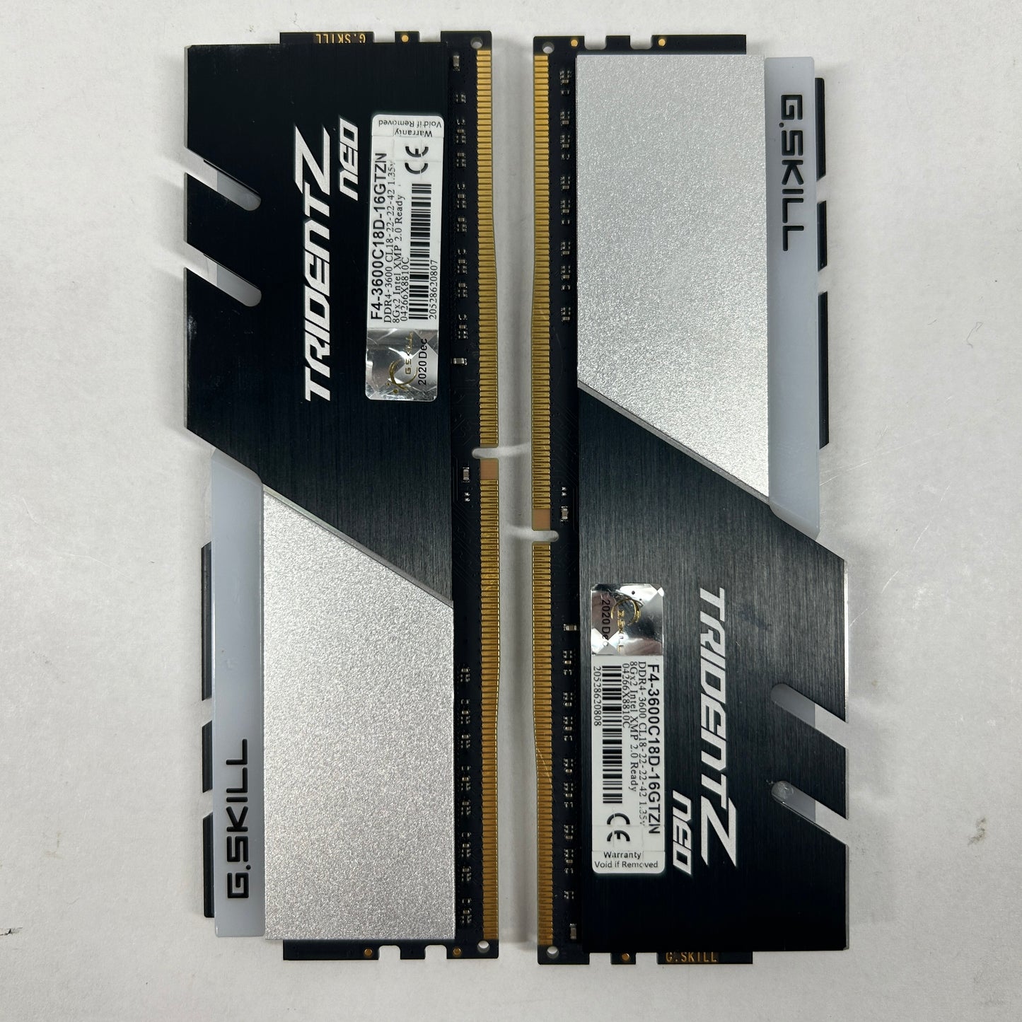 G.Skill Trident Z Neo Series 16GB (2x8GB) RAM DDR4 3600MHz F4-3600C18D-16GTZN