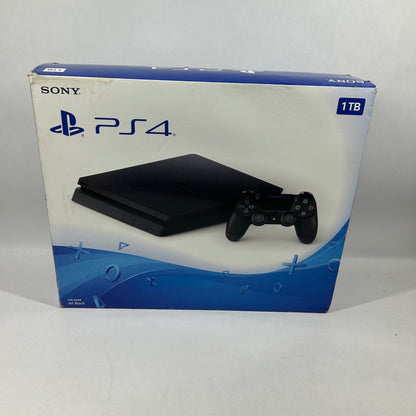 New Sony PlayStation 4 Slim PS4 1TB Black Console Gaming System CUH-2015B
