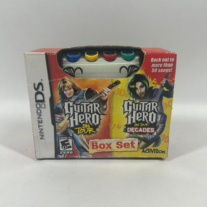 Guitar Hero On Tour & On Tour Decades Box Set (Nintendo DS, 2008)
