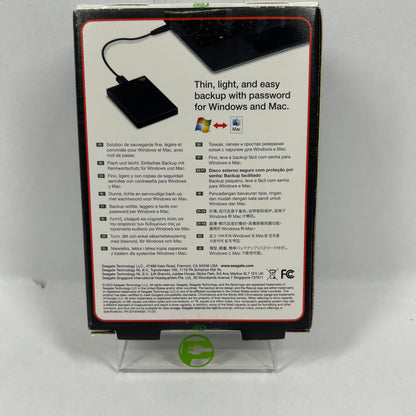 New Seagate Portable One Touch 1TB Micro USB-B to USB-A HDD 3FFPAP1-571