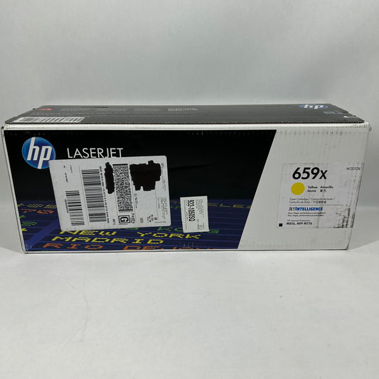 New HP 659X W2012X Yellow Toner Cartridge