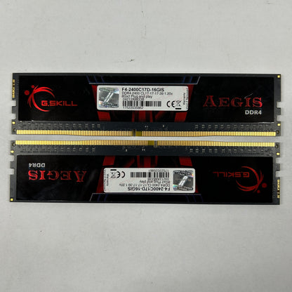 G.Skill Aegis 16GB (2x8GB) RAM DDR4 2400MHz F4-2400C17D-16GIS