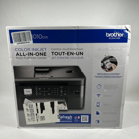 New Brother MFC-J1010DW Color Inkjet Printer