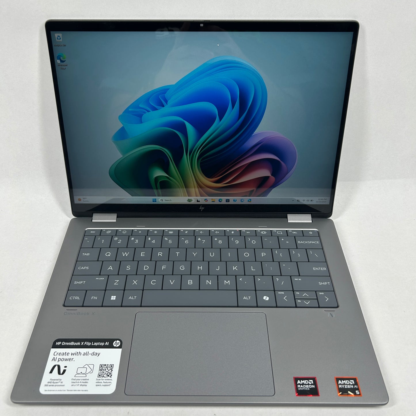 HP OmniBook X Flip 14-FK0013DX 14" Ryzen AI 5 340 2 GHz 16GB RAM 512GB SSD