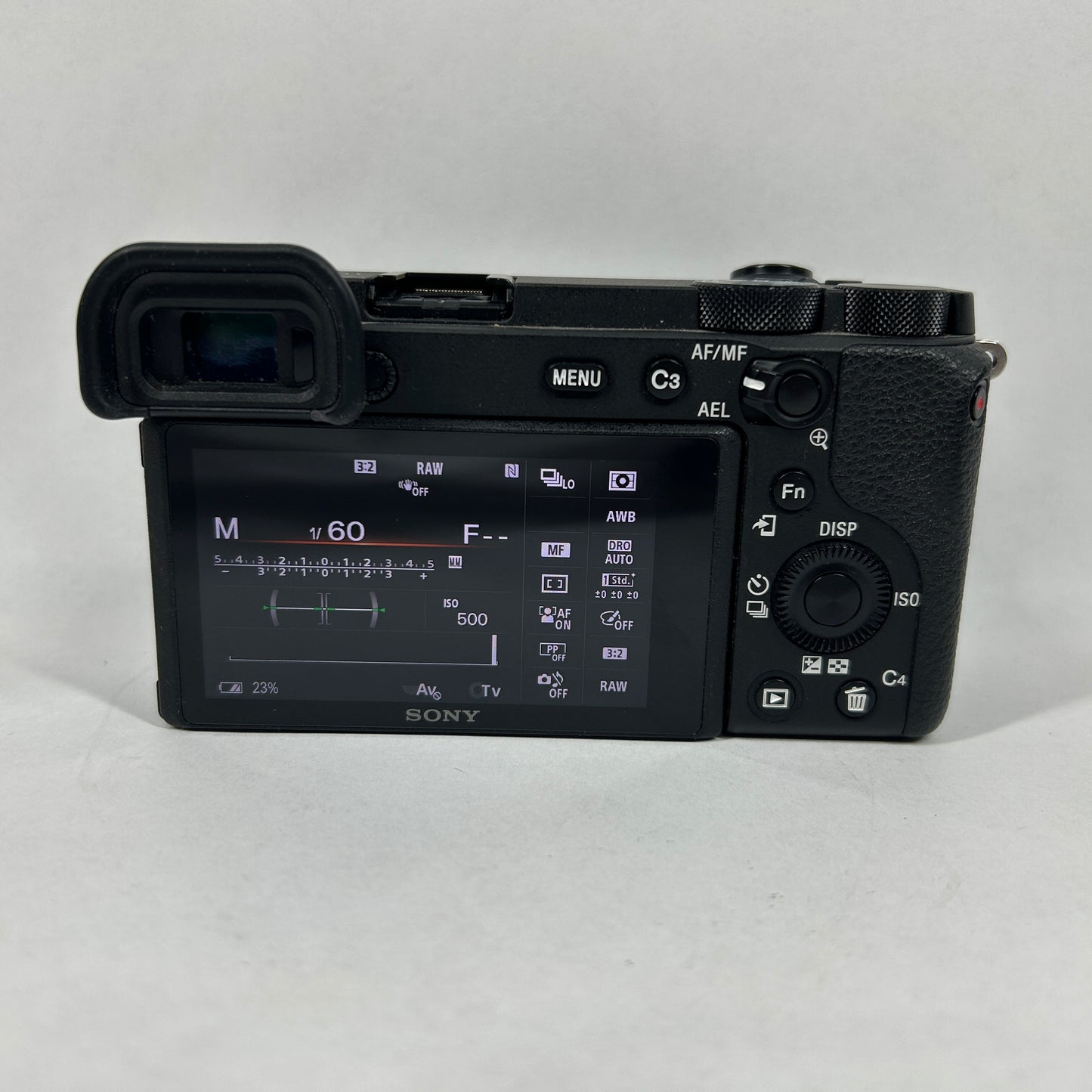 Sony Alpha A6600 24.2MP APS-C Interchangeable Lens Camera 20169 Shutter Count