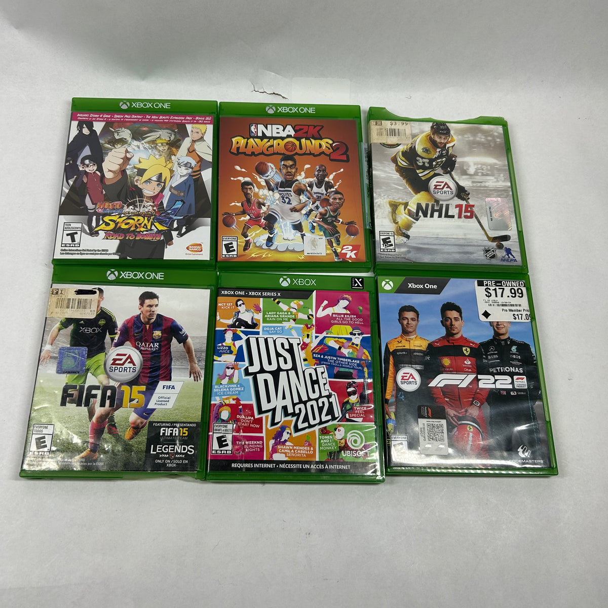 Lot of 50 Microsoft Xbox One Games