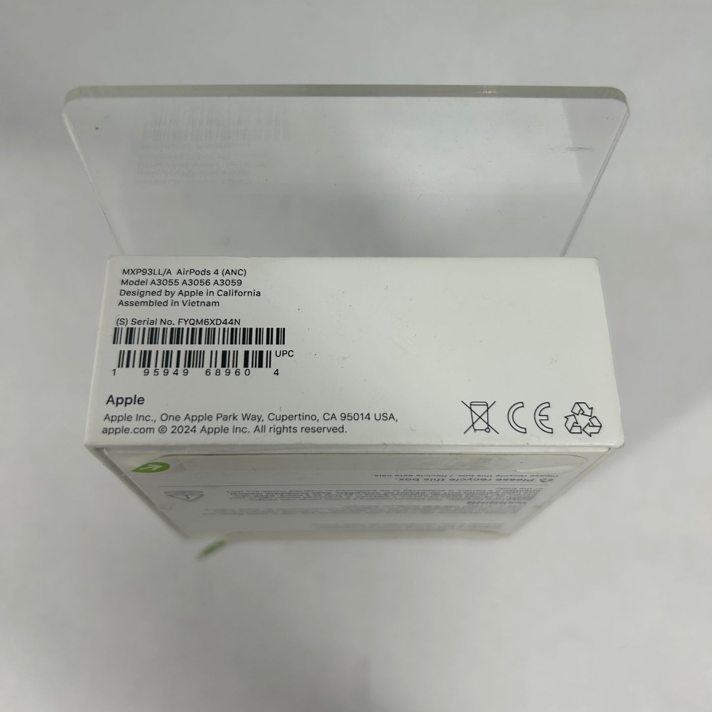 Apple AirPods 4th Gen ANC with MagSafe Charging Case MXP93LL/A