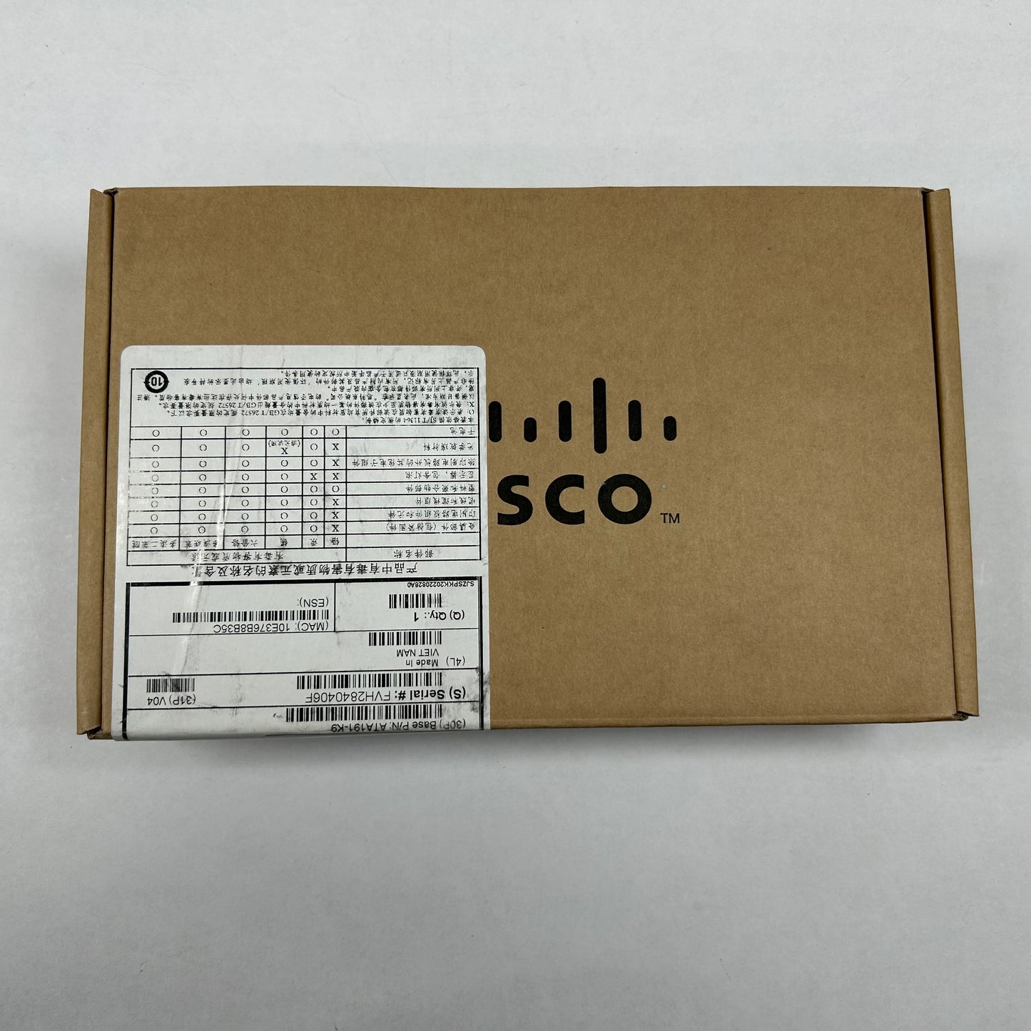 New Cisco Analog Telephone Adapter for MPP Analog Telephone Adapter 74-116098-04