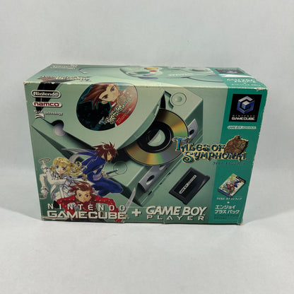 Nintendo GameCube Console Gaming System DOL-001 Green Tales of Symphonia Japan Special Edition   READ