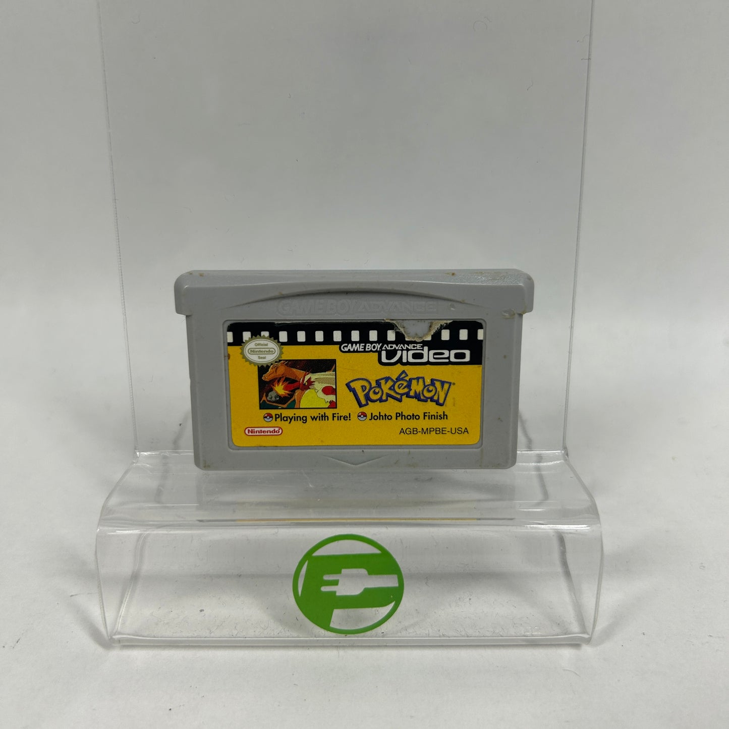 GBA Video Pokemon Johto Photo Finish/Playing with Fire (GameBoy Advance, 2004)