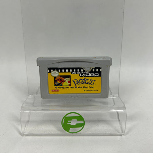 GBA Video Pokemon Johto Photo Finish/Playing with Fire (GameBoy Advance, 2004)