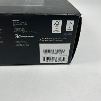 New Logitech Pro x TKL Tactile Gaming Keyboard 920-012127