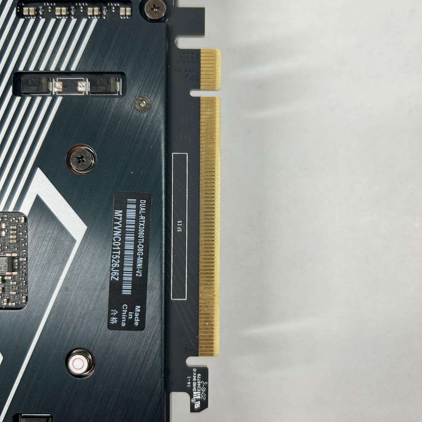 Asus GeForce RTX 3060 Ti Dual Mini V2 8GB GDDR6 Graphics Card