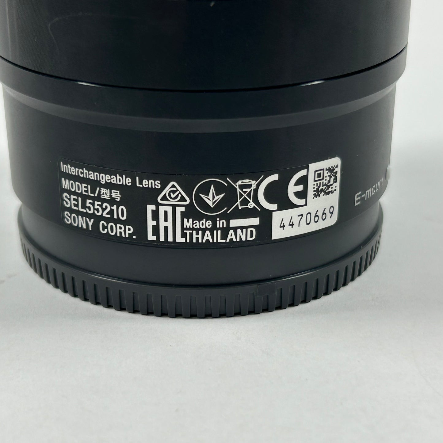 Sony 55-210mm f/4.5-6.3 E-Mount OSS Zoom Lens SEL55210