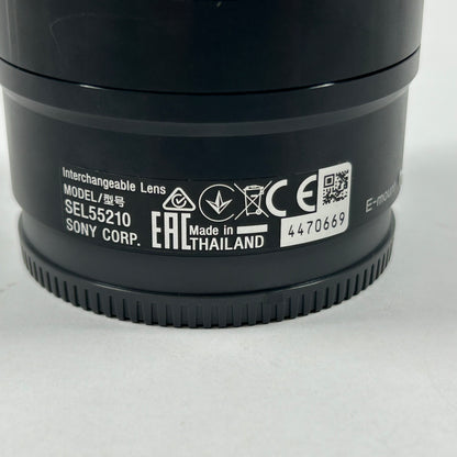 Sony 55-210mm f/4.5-6.3 E-Mount OSS Zoom Lens SEL55210