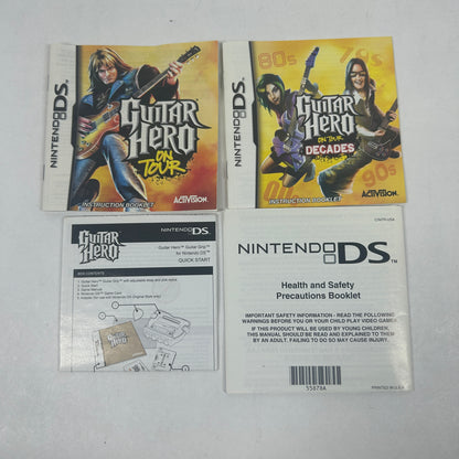Guitar Hero On Tour & On Tour Decades Box Set (Nintendo DS, 2008)