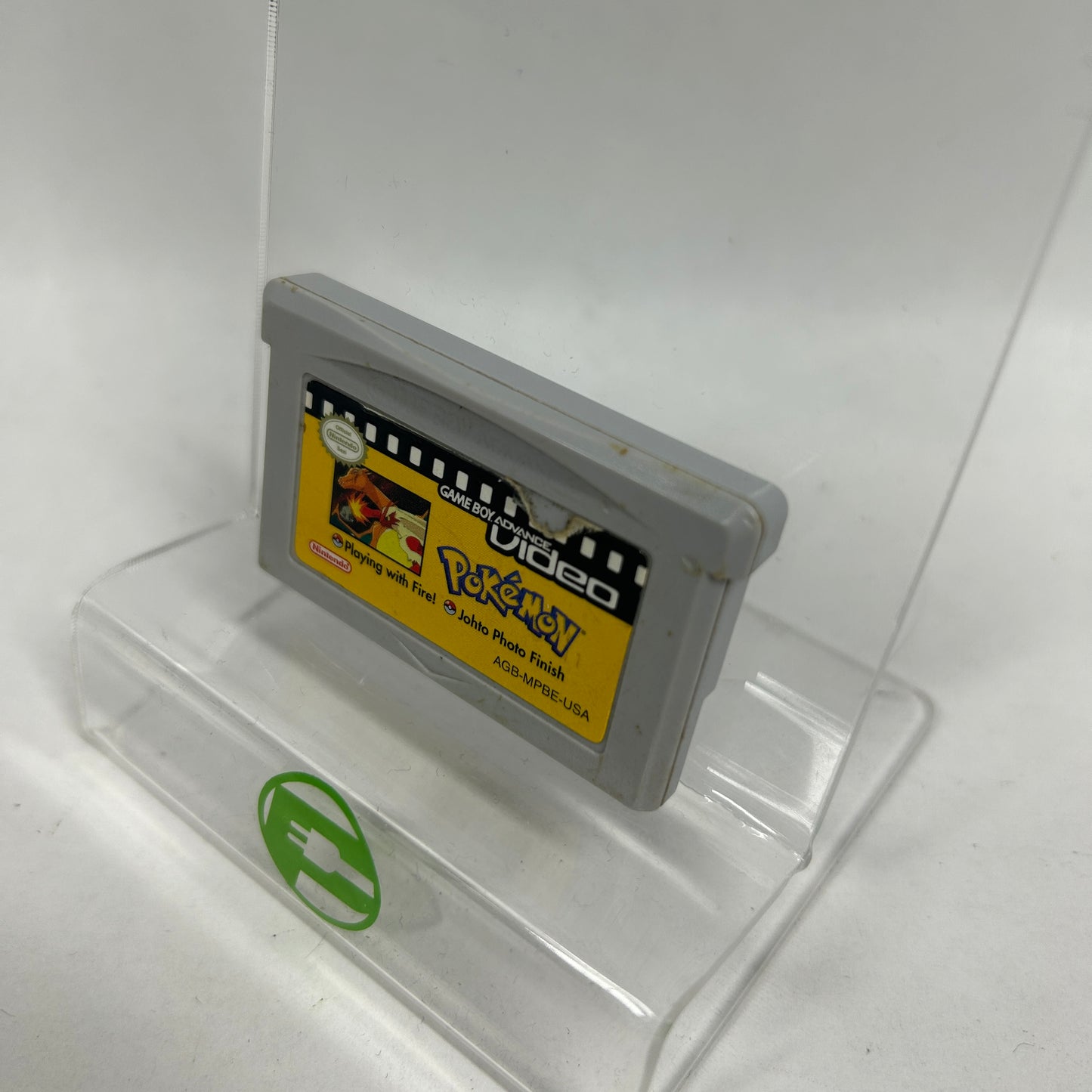 GBA Video Pokemon Johto Photo Finish/Playing with Fire (GameBoy Advance, 2004)