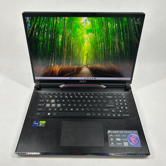 MSI Raider GE78 HX 13VG 17.3" i9-13950HX 32GB RAM 2TB SSD GeForce RTX 4070