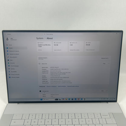 Dell XPS P129F001 16.3" Core Ultra 7 155H 16GB RAM 1TB SSD GeForce RTX 4050