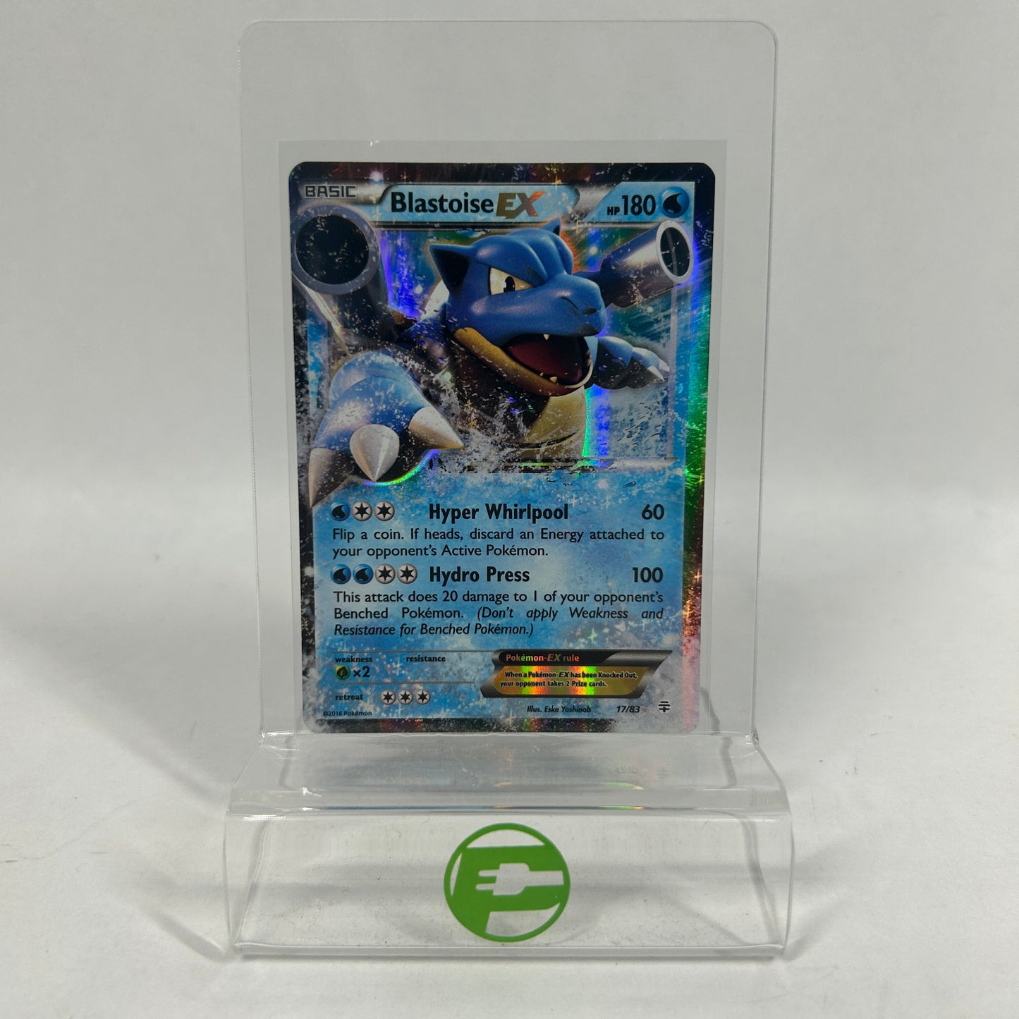 Pokémon TCG Generations Blastoise 17/83 Holo English NM