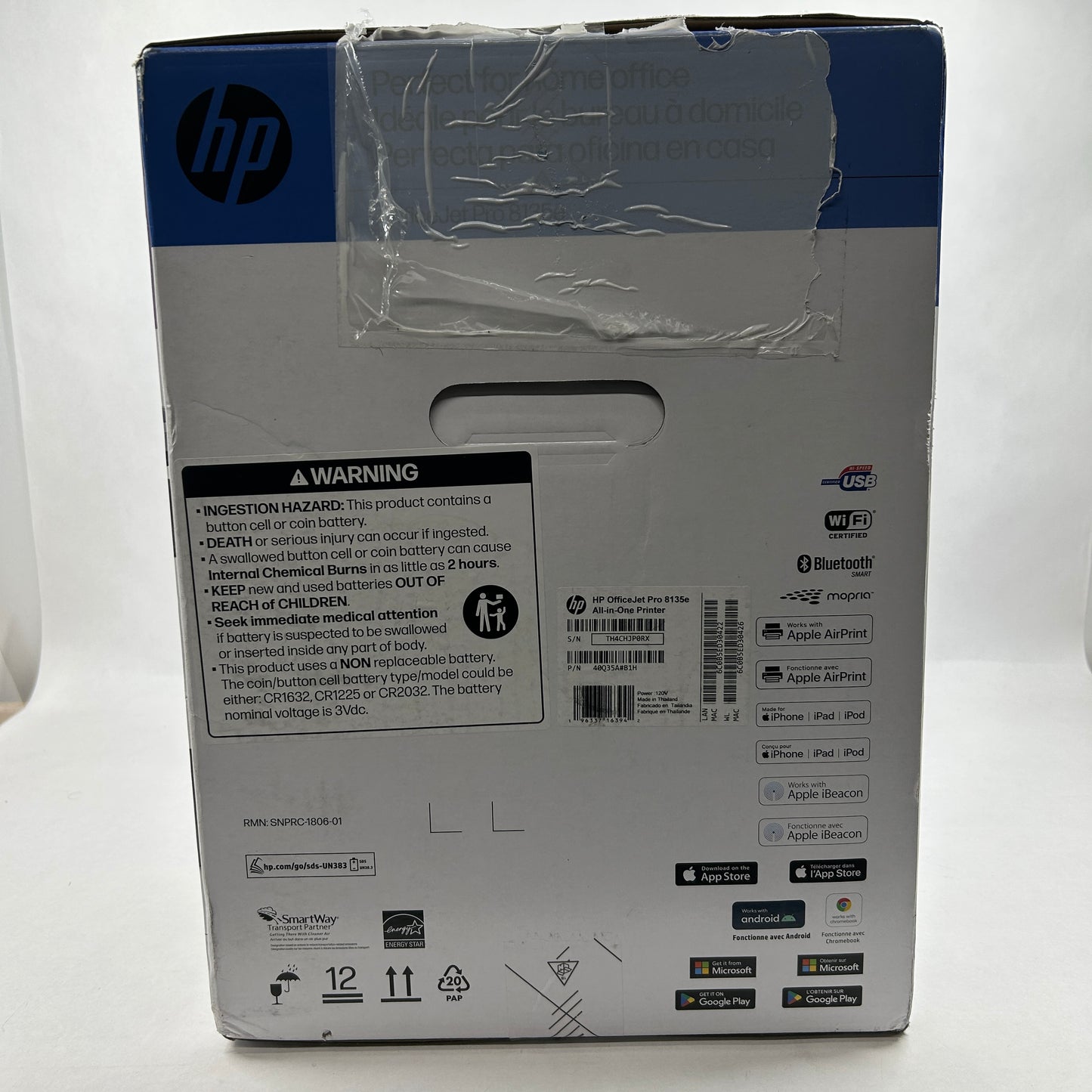 New HP Office Jet Pro Printer 1968135E