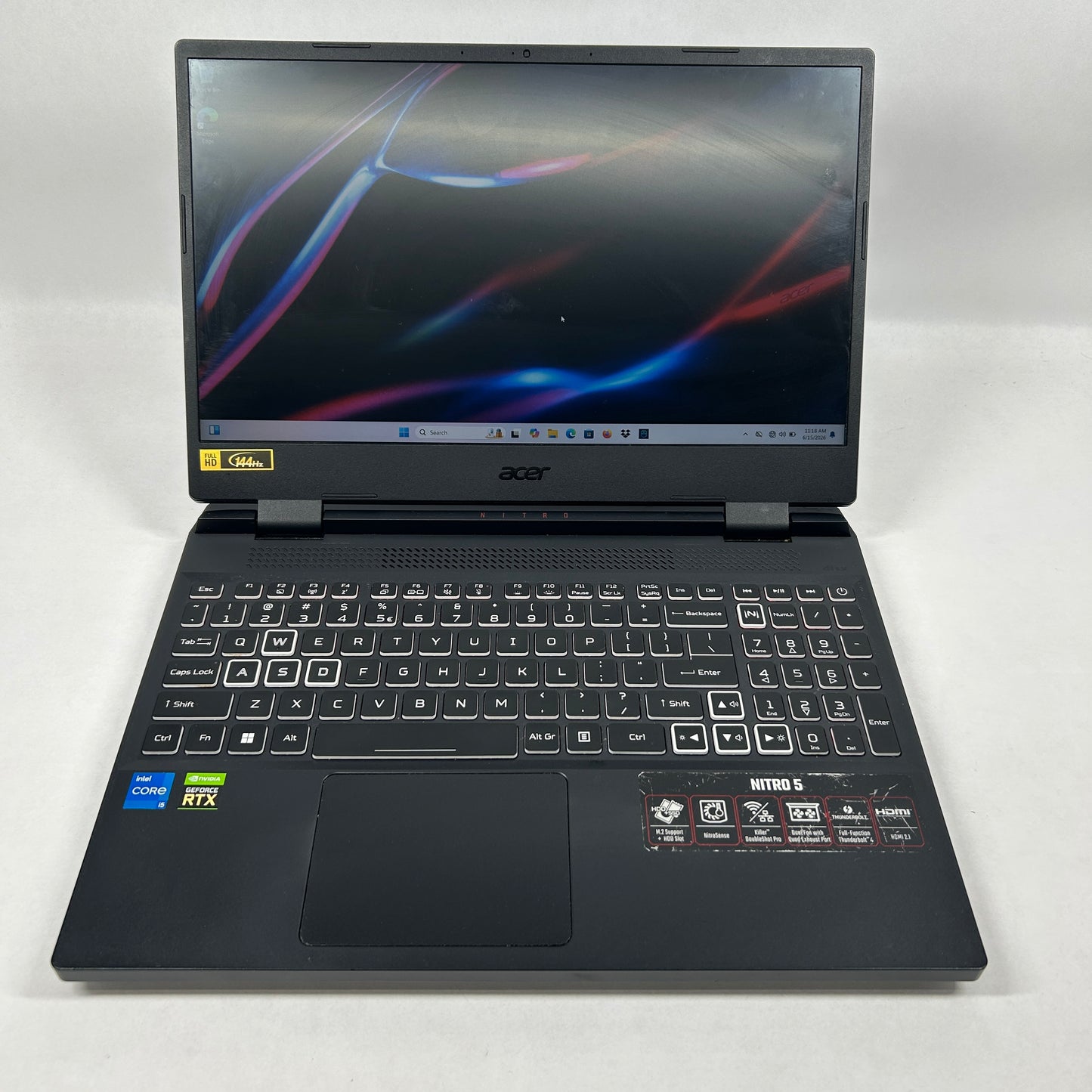 Acer Nitro 5 15.6" i5-12500H 3.1GHz 32GB RAM 2TB SSD GeForce RTX 3050 Ti