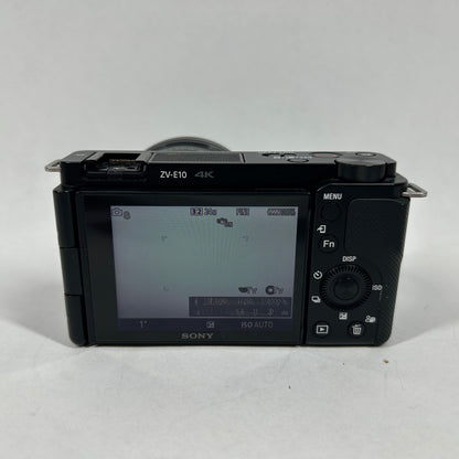 Sony ZV-E10 24.2MP Mirrorless Digital Camera 153 Shutter Count