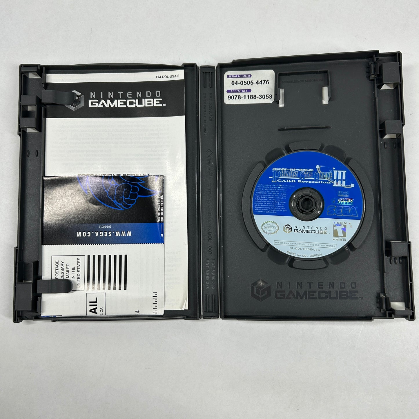 Phantasy Star Online Episode I & II (Nintendo GameCube, 2002)