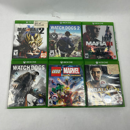 Lot of 50 Microsoft Xbox One Games